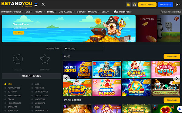 Betandyou Casino Eesti